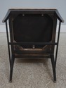 L72752: Set of 6 Regency Style Black Lacquer Dinin