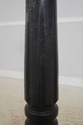 L72761: Black Marble Column Pedestal w. Bronze Wor