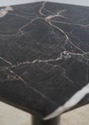 L72761: Black Marble Column Pedestal w. Bronze Wor