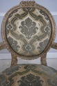 72763: Pair Vintage French Louis XVI Painted Armch
