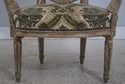 72763: Pair Vintage French Louis XVI Painted Armch