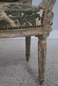 72763: Pair Vintage French Louis XVI Painted Armch