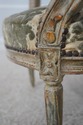 72763: Pair Vintage French Louis XVI Painted Armch