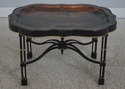 72806: MAITLAND SMITH Painted Chinoiserie Tray Cof