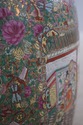 F72679: Large Chinese Porcelain Rose Medallion Flo