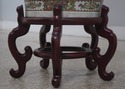 F72679: Large Chinese Porcelain Rose Medallion Flo