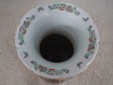 F72679: Large Chinese Porcelain Rose Medallion Flo