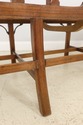 F55136EC: Antique Chippendale Triple Back Walnut S