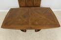 L55534EC: ROM WEBER Oak Dining Room Table w. 3 Lea