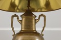 L55597EC: CHAPMAN Brass Table Lamp w. Deer Motif L