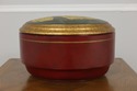 LF55595EC: Large Floral Paint Decorated Lidded Box