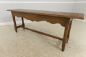 55522EC: ROM WEBER Viking Oak Carved Console Sofa 