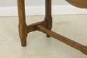 55516EC: Viking Oak Carved Console Sofa Table by R