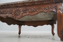 64046EC: Marble Top French Louis XV Style Carved C