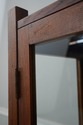 63850EC: LJ&G STICKLEY Antique Mission Oak 2 Door 