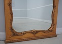 63991EC: French Louis XV Trumeau Style Gold Mirror