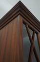 L72468: HENKEL HARRIS Mahogany Two-Door China Cabi