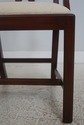 L72466: Set Of 8 HENKEL HARRIS Model 107 Mahogany 