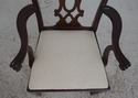 L72466: Set Of 8 HENKEL HARRIS Model 107 Mahogany 