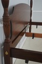 72035: HENKEL HARRIS King Size Mahogany Poster Bed
