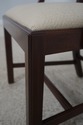 L72466: Set Of 8 HENKEL HARRIS Model 107 Mahogany 