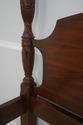72035: HENKEL HARRIS King Size Mahogany Poster Bed