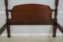 72492: HENKEL HARRIS Walnut Queen Size Poster Bed