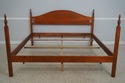 64547: ELDRED WHEELER Tiger Maple King Size Bed