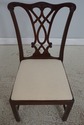 L72466: Set Of 8 HENKEL HARRIS Model 107 Mahogany 