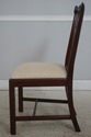 L72466: Set Of 8 HENKEL HARRIS Model 107 Mahogany 