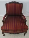 L72507: EJ VICTOR French Louis XV  Upholstered Ber