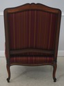 L72507: EJ VICTOR French Louis XV  Upholstered Ber