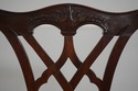 L72466: Set Of 8 HENKEL HARRIS Model 107 Mahogany 