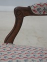 72510: Pair DON ROUSSEAU French Louis XV Open Armc