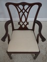 L72466: Set Of 8 HENKEL HARRIS Model 107 Mahogany 
