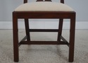 L72466: Set Of 8 HENKEL HARRIS Model 107 Mahogany 