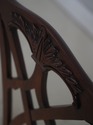 L72466: Set Of 8 HENKEL HARRIS Model 107 Mahogany 