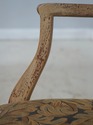 LF72528: Set Of 6 Distressed Painted Shield Back D