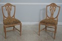 LF72528: Set Of 6 Distressed Painted Shield Back D