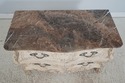 L72501: Pair Of COUNCILL CRAFTSMAN Marble Top Fren