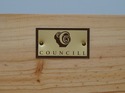 L72501: Pair Of COUNCILL CRAFTSMAN Marble Top Fren