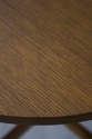 72561: Pair STICKLEY Inlaid Mission Oak Round Lamp
