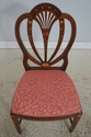 72503: Pair Of Vintage Mahogany Federal Style Inla