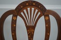 72503: Pair Of Vintage Mahogany Federal Style Inla
