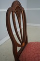 72503: Pair Of Vintage Mahogany Federal Style Inla