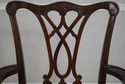 L72466: Set Of 8 HENKEL HARRIS Model 107 Mahogany 