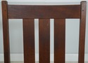 72520: STICKLEY Antique Mission Style Oak Leather 