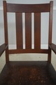 72520: STICKLEY Antique Mission Style Oak Leather 