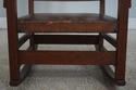 72520: STICKLEY Antique Mission Style Oak Leather 