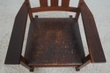 72520: STICKLEY Antique Mission Style Oak Leather 